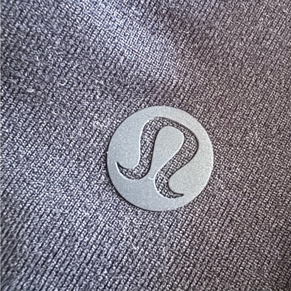 LULULEMON Black Elastic Waist Jogger Pants. Size 2 Square Dot. EUC. Like new! - Picture 2 of 3